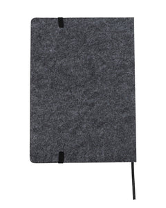 Felt Bamboo Notebook – custom branded corporate gift, Kaaf Creations UAE