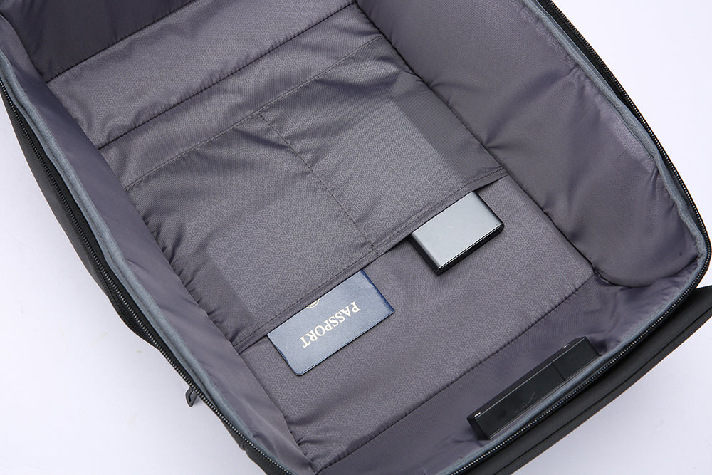 Antitheft backpack – custom branded corporate gift, Kaaf Creations UAE