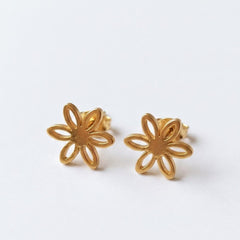 Daisy Outline stud earrings