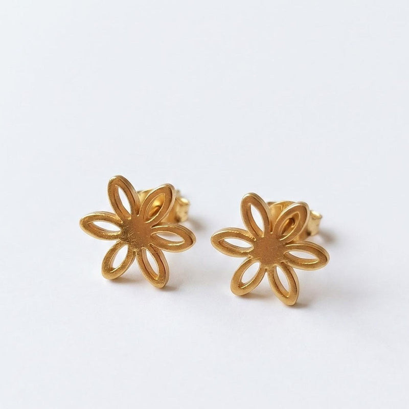Daisy Outline stud earrings