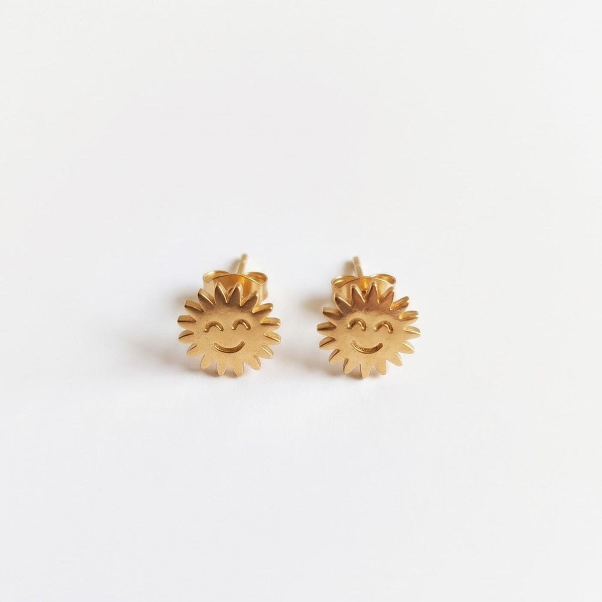 Happy Sun stud earrings