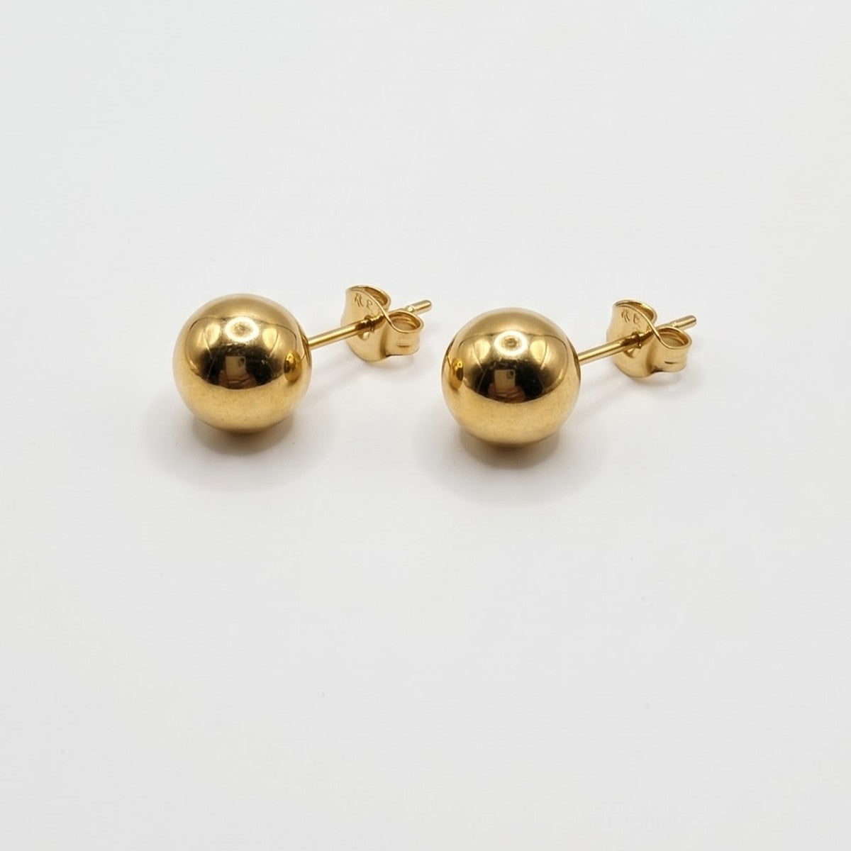 Orb stud earrings