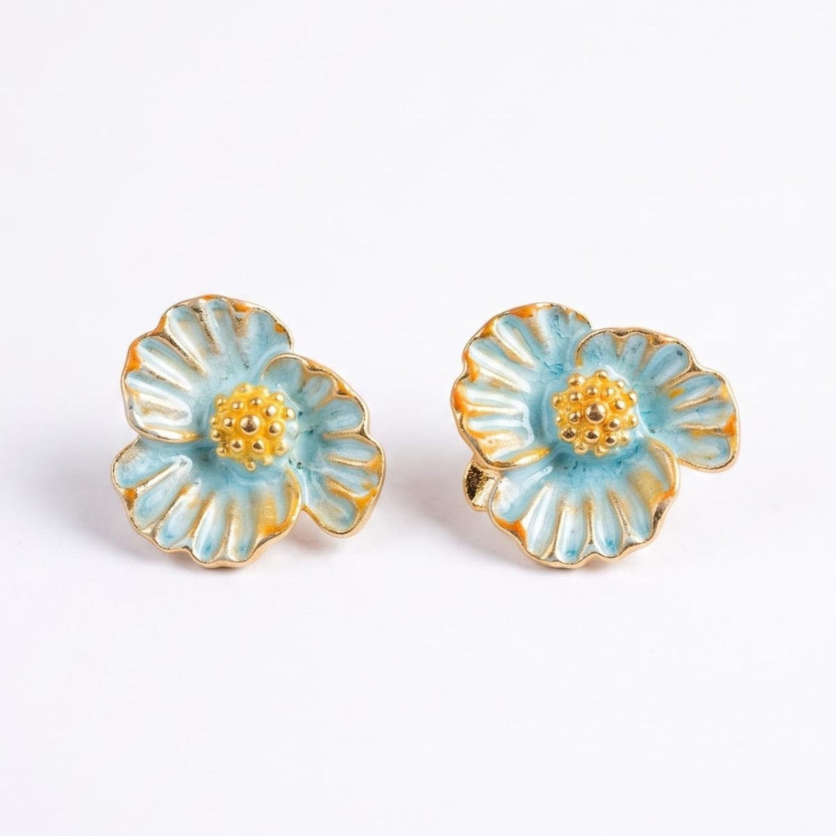 Sky Bloom stud earrings