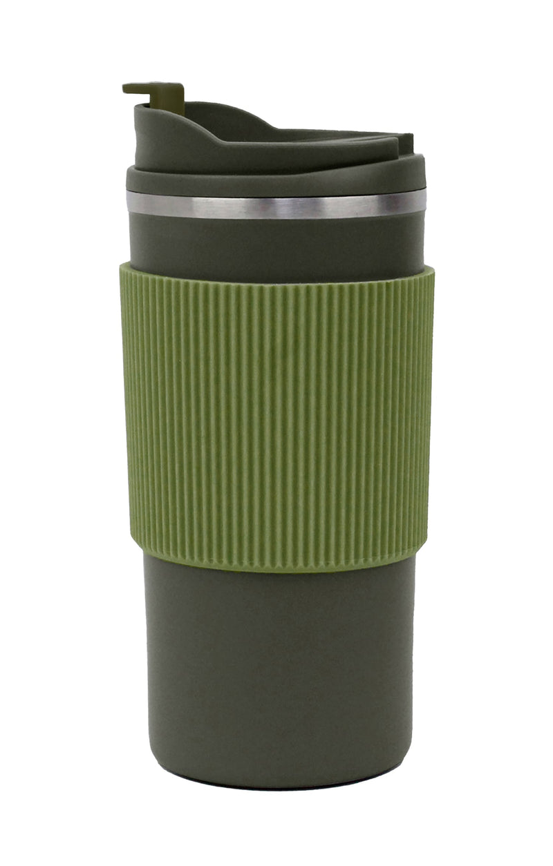 Double Wall Corporate Tumbler with Silicon Grip – custom branded corporate gift, Kaaf Creations UAE