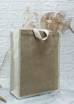 Jute Bag Vertical – custom branded corporate gift, Kaaf Creations UAE
