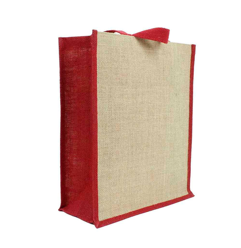 Jute Bag Vertical – custom branded corporate gift, Kaaf Creations UAE