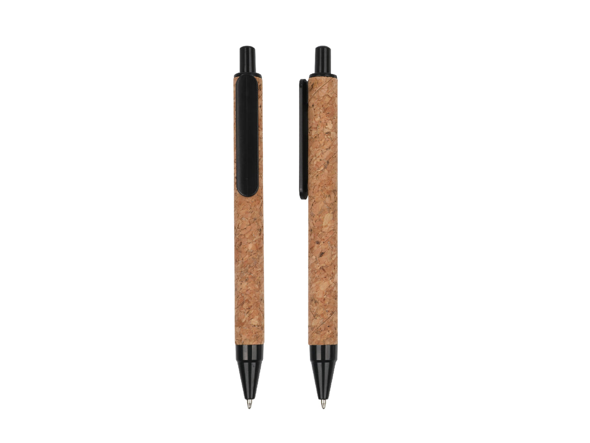 Cork Notebook & Pen Corporate Gift Set – custom branded corporate gift, Kaaf Creations UAE