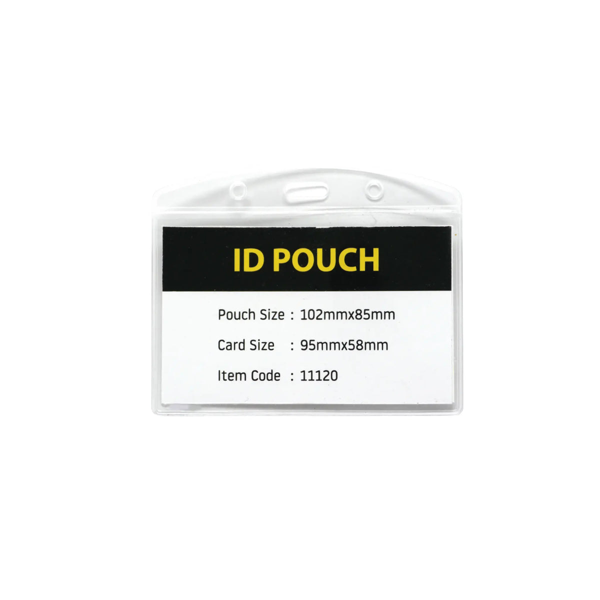 PVC ID pouch