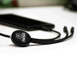 RPET Charging cable with Lightup Logo