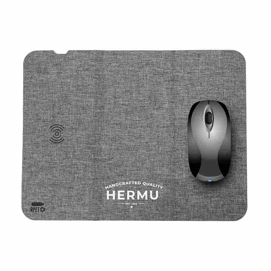 RPET Mouse Pad with wireless charging