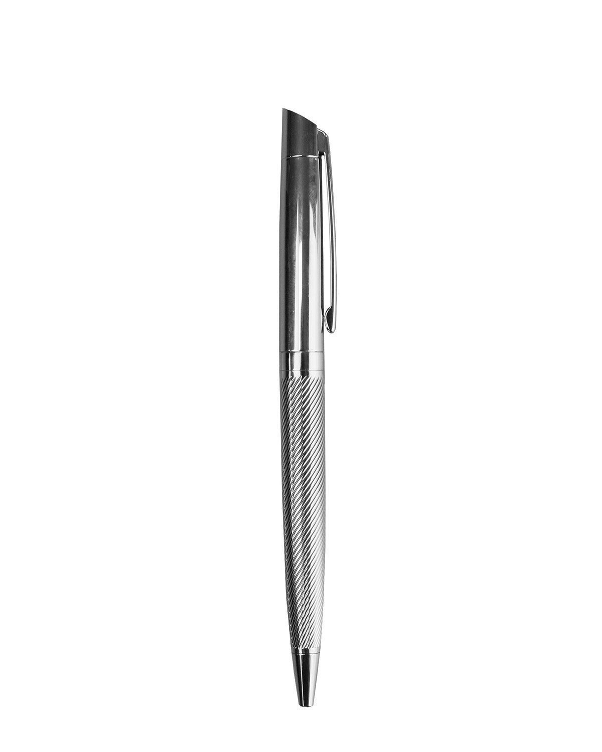 Chrome Top Metal Pen – custom branded corporate gift, Kaaf Creations UAE