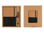 Cork Notebook & Pen Corporate Gift Set – custom branded corporate gift, Kaaf Creations UAE