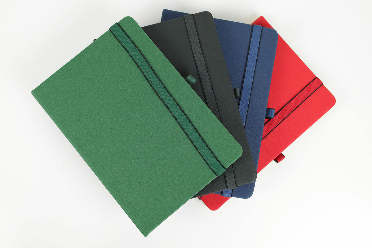 A5 PU Fabric Custom Notebook with Calendar – custom branded corporate gift, Kaaf Creations UAE