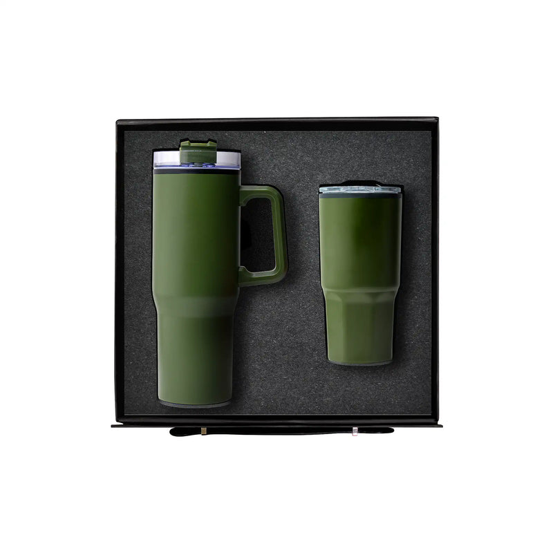 TwinShade Sip Set handle tumbler double wall tumbler corporate gift UAE