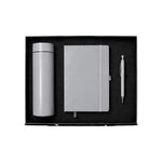 Classic corporate gift set notebook pen insulated bottle UAE events