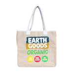 Laminated Jute bag with velcro