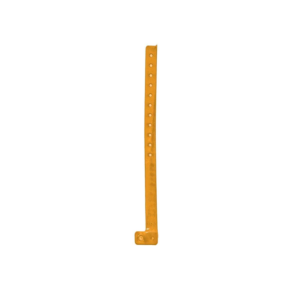 L Shaped Wristband Dark Orange