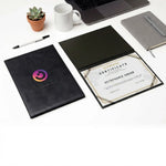 Certificate Holder Black
