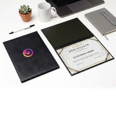 Certificate Holder Black
