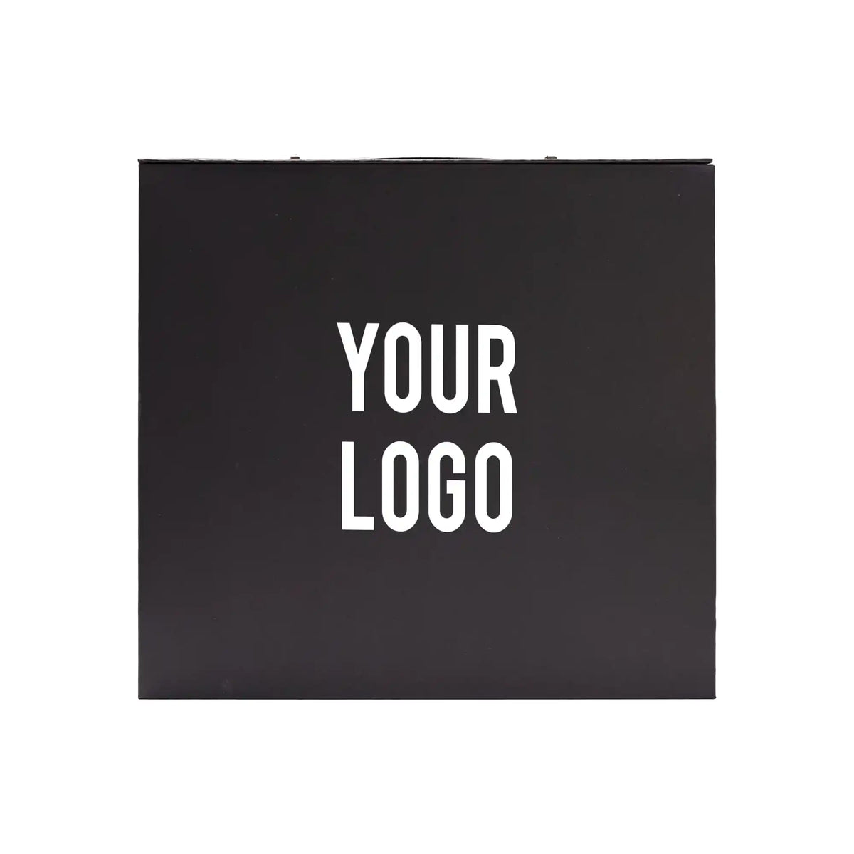Luxury Gift Box with PU Leather Handle Black Large