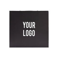 Luxury Gift Box with PU Leather Handle Black Large
