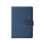 Leather Notebook with Pocket Blue
