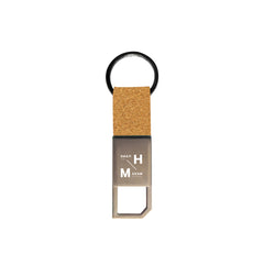 Cork Keychain