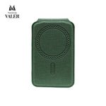 MirrFold premium leather magnetic foldable wallet card holder custom logo corporate gift UAE