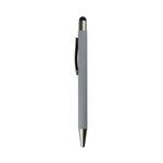 Metal pen with color stylus gray