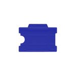 Plastic ID card holder Blue