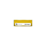 Gold Badge with pin