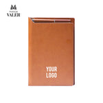 Maison Valer Executive Organizer with Magnetic Pen Holder Brown