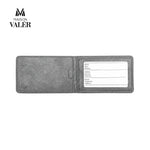 The Identifier premium leather luggage tag custom logo corporate travel gift UAE