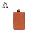 The Identifier premium leather luggage tag custom logo corporate travel gift UAE