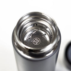 Smart LED Temperature Display Bottle – Gray