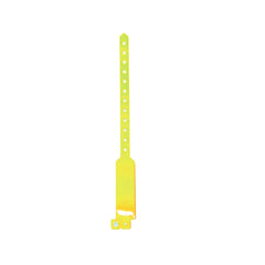 Wide Shaped Reflective wrist band Light Yellow