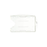 Plastic ID 2 side card holder White