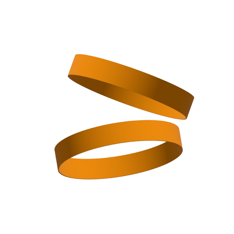 Silicon Wrist Band Orange