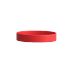 Silicon Wrist Band Red