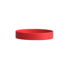 Silicon Wrist Band Red
