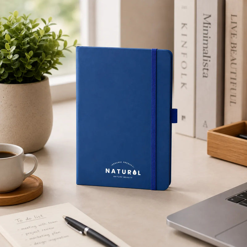 PU Notebook Dark Blue