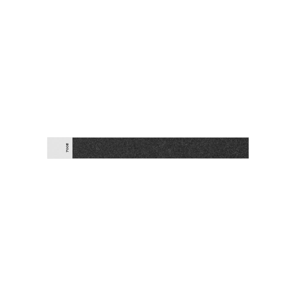 Tyvek Wrist Band Black