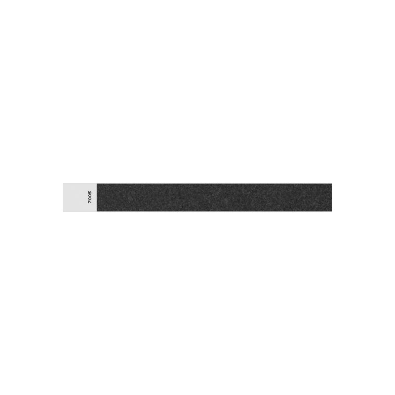 Tyvek Wrist Band Black