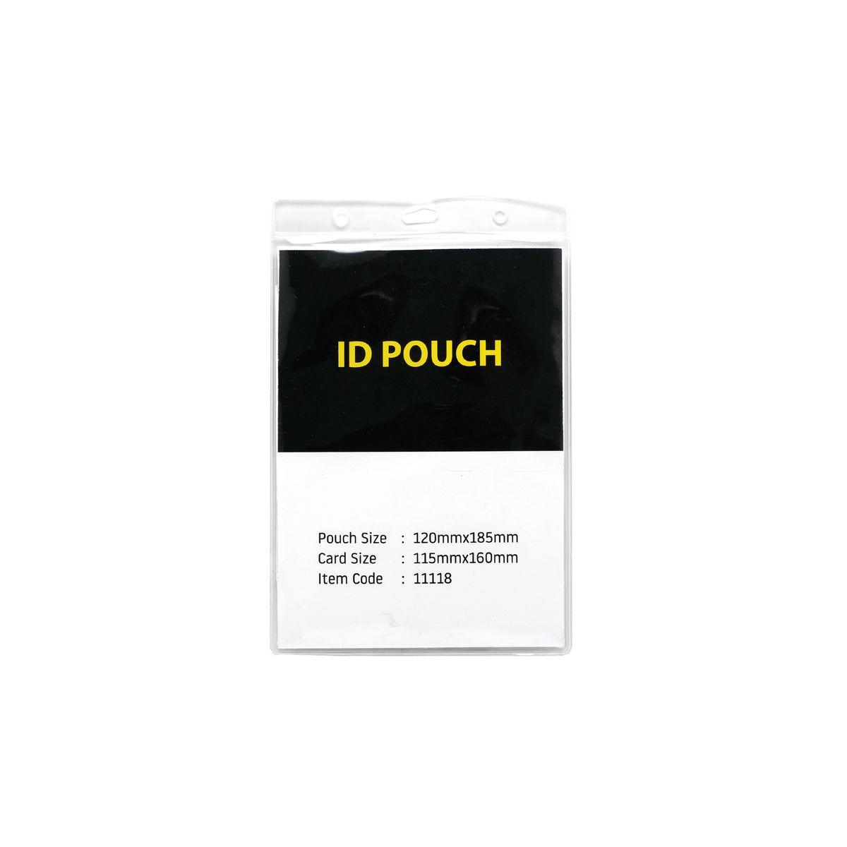 PVC ID pouch