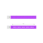 Tyvek Wrist Band Purple