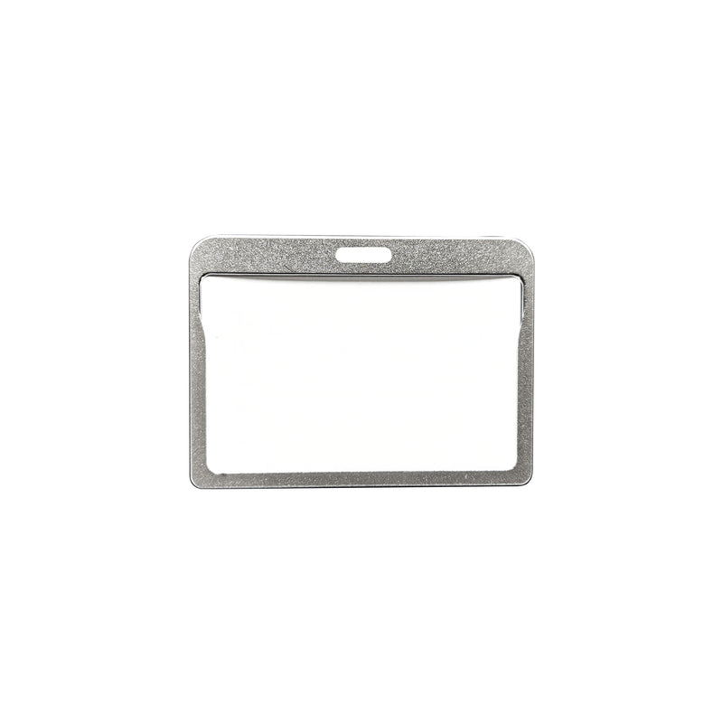 Aluminum ID Card Holder Horizontal