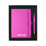 PU notebook metal pen corporate gift set bulk order UAE Dubai events