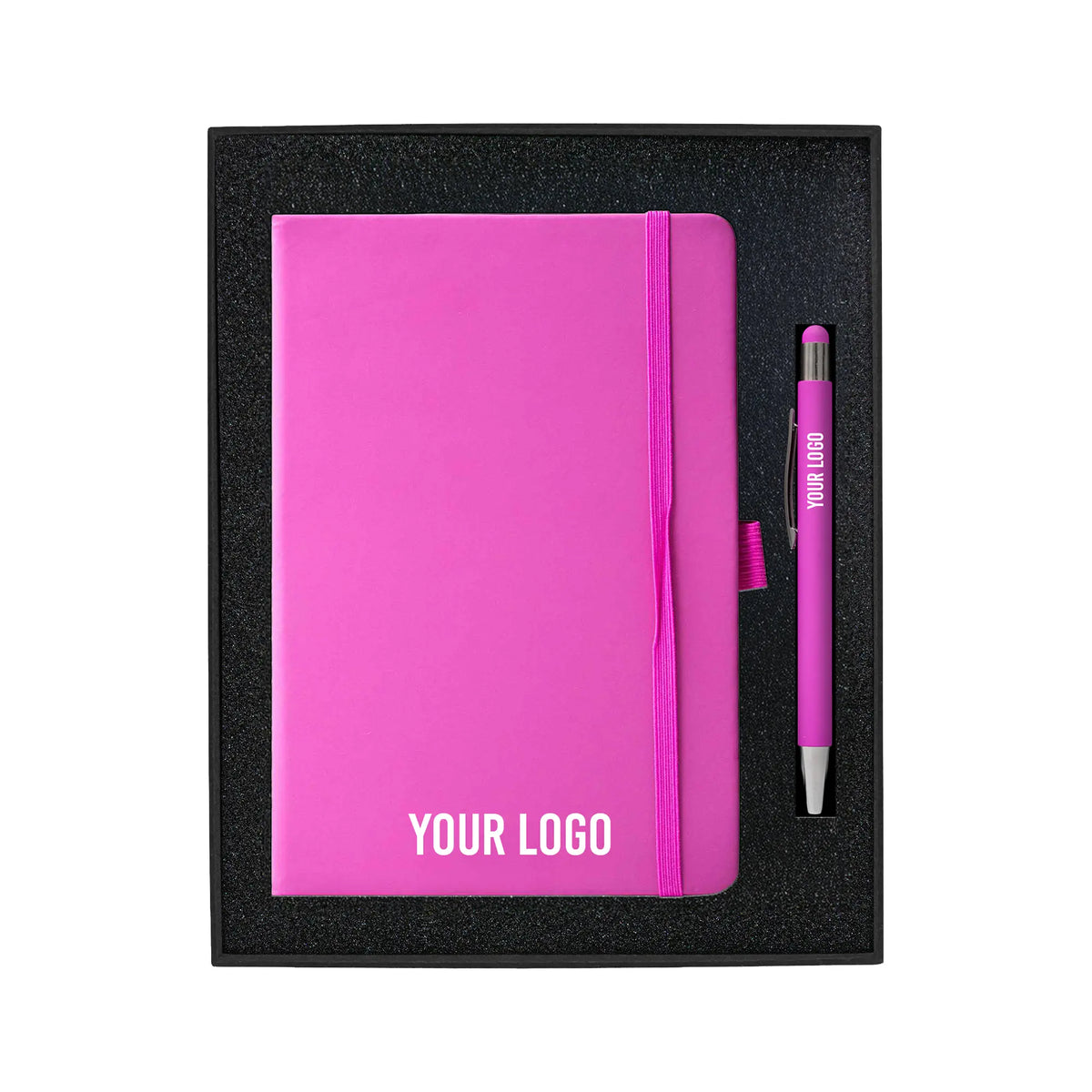 PU notebook metal pen corporate gift set bulk order UAE Dubai events