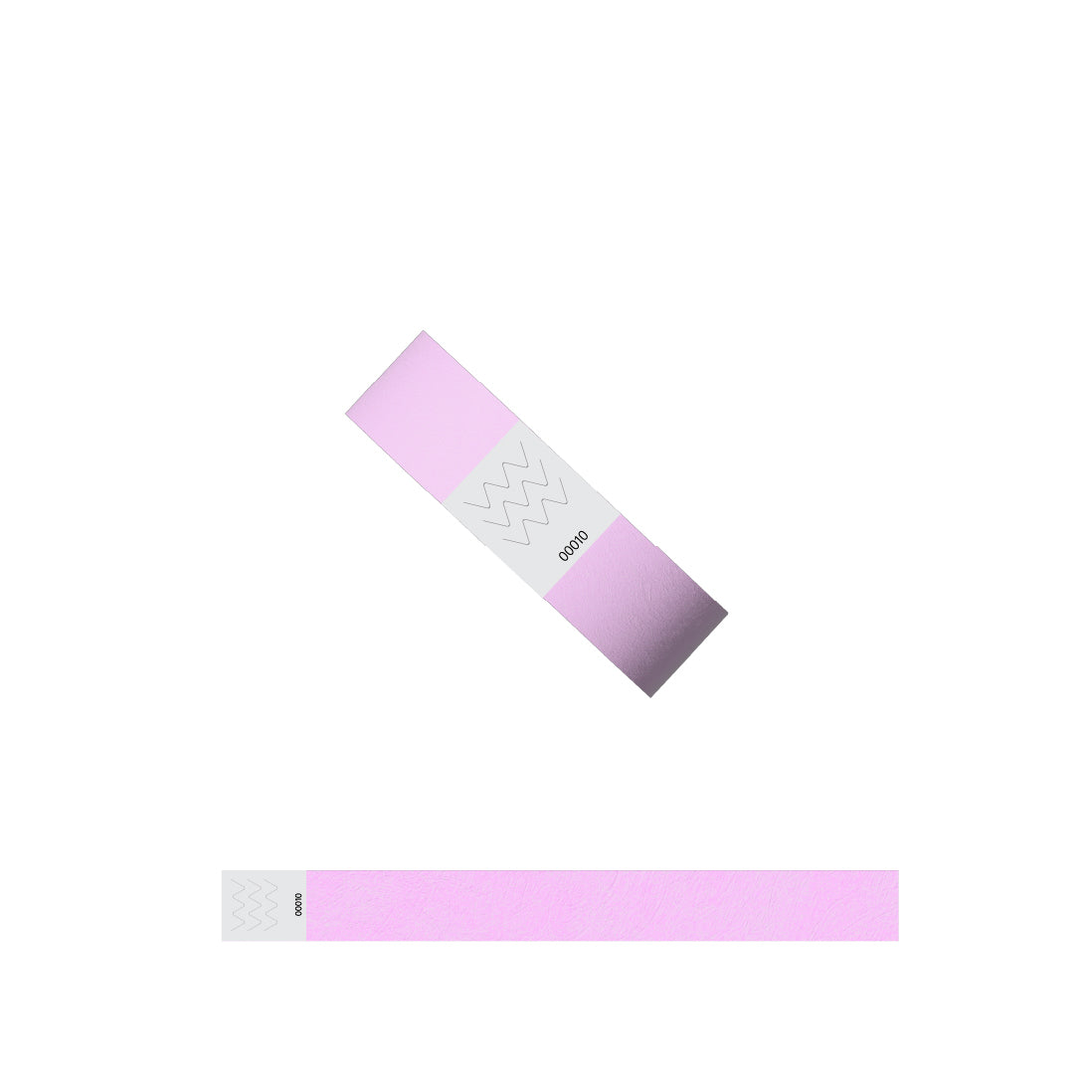 Tyvek Wrist Band Pink