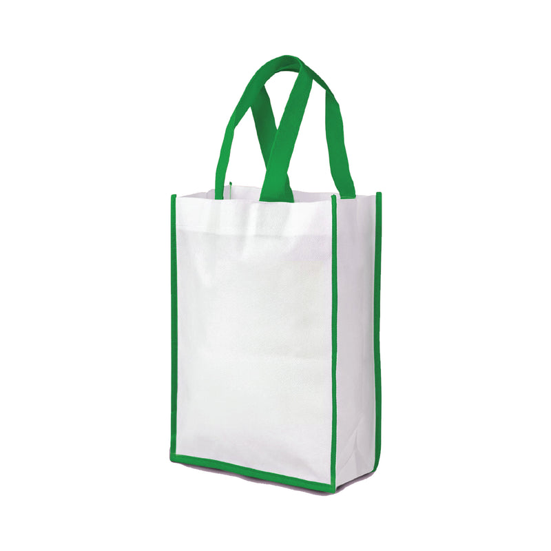 Vertical Non woven Bag Green